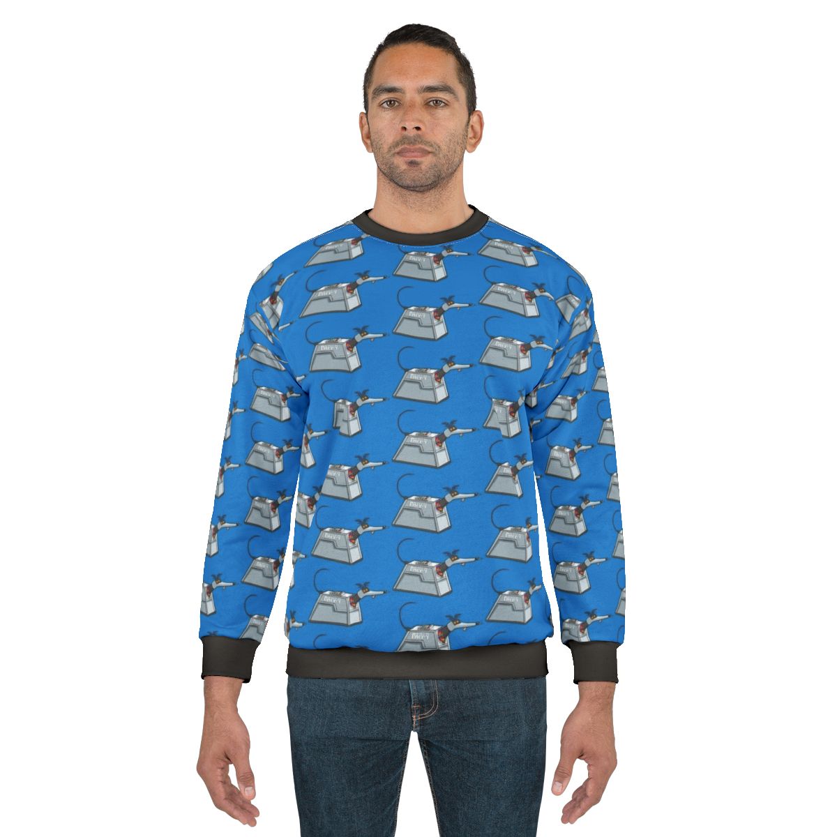 Grey sweatshirt for dog lovers