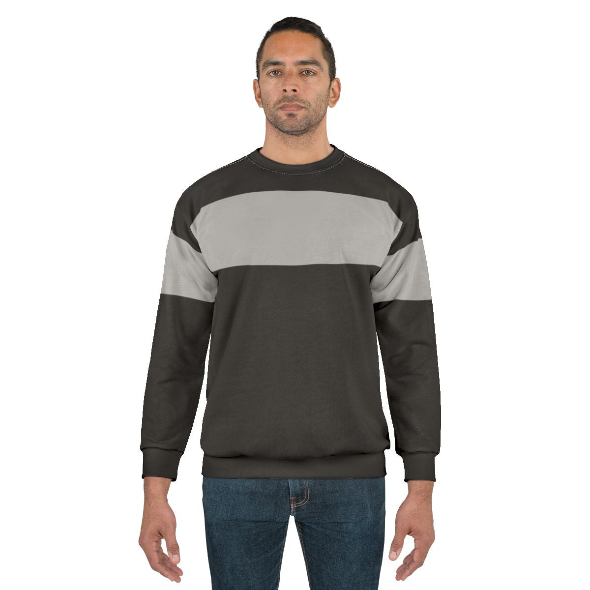 Grey Stripe Logan's Run Sandman Cult Classic Sweatshirt