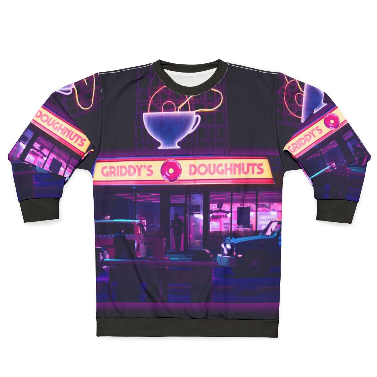 Griddy's Doughnuts The Umbrella Academy Netflix Superhero Sweatshirt