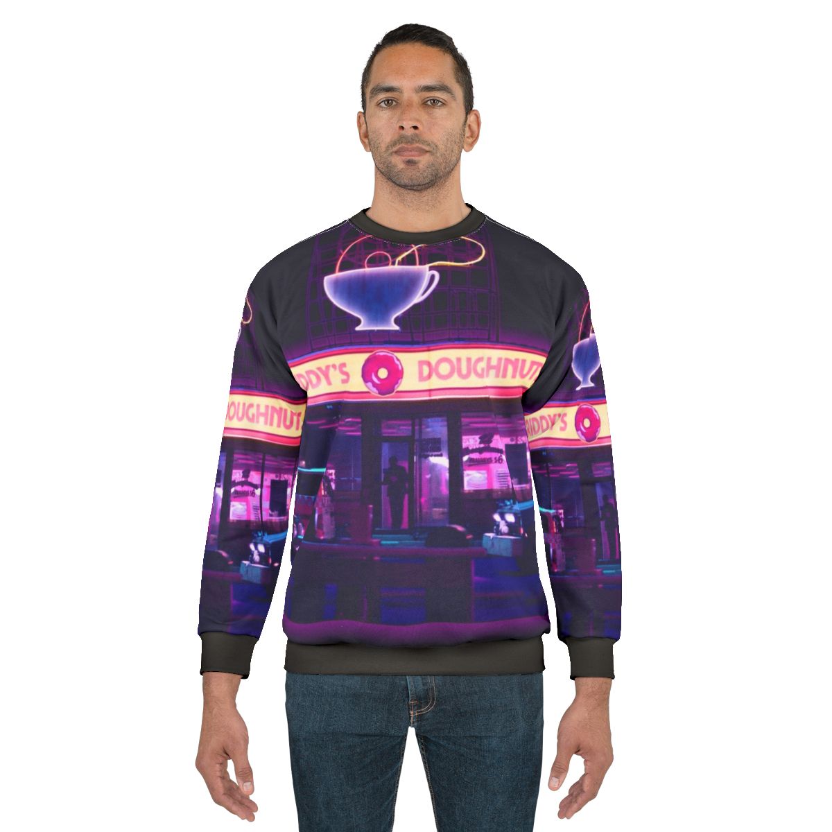 Griddy's Doughnuts The Umbrella Academy Netflix Superhero Sweatshirt