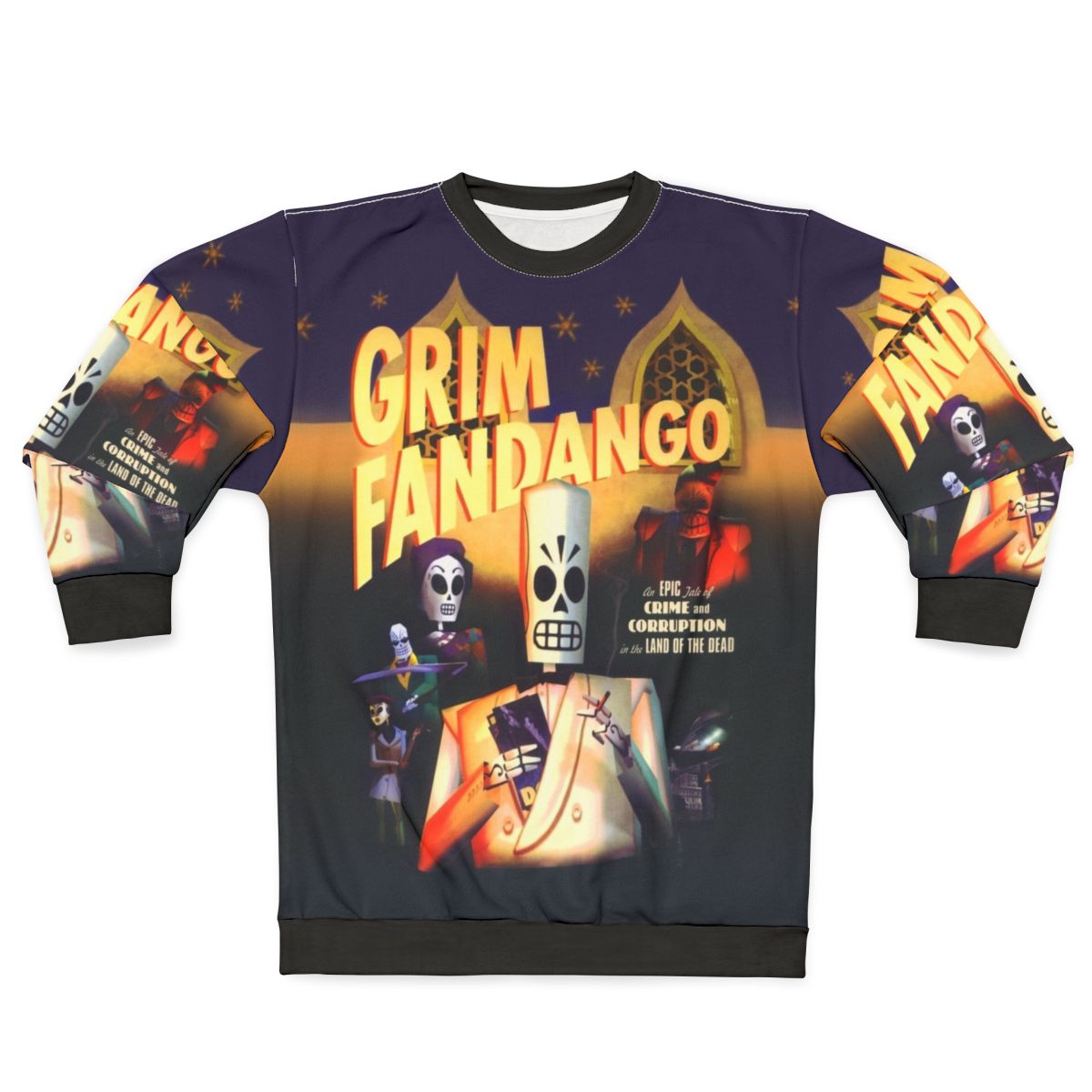 Grim Fandango Retro Gaming Sweatshirt