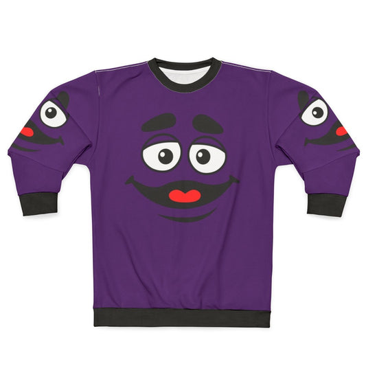 Grimace Face Meme Sweatshirt