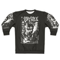 Grimes Visions Occult Sweatshirt in black and white