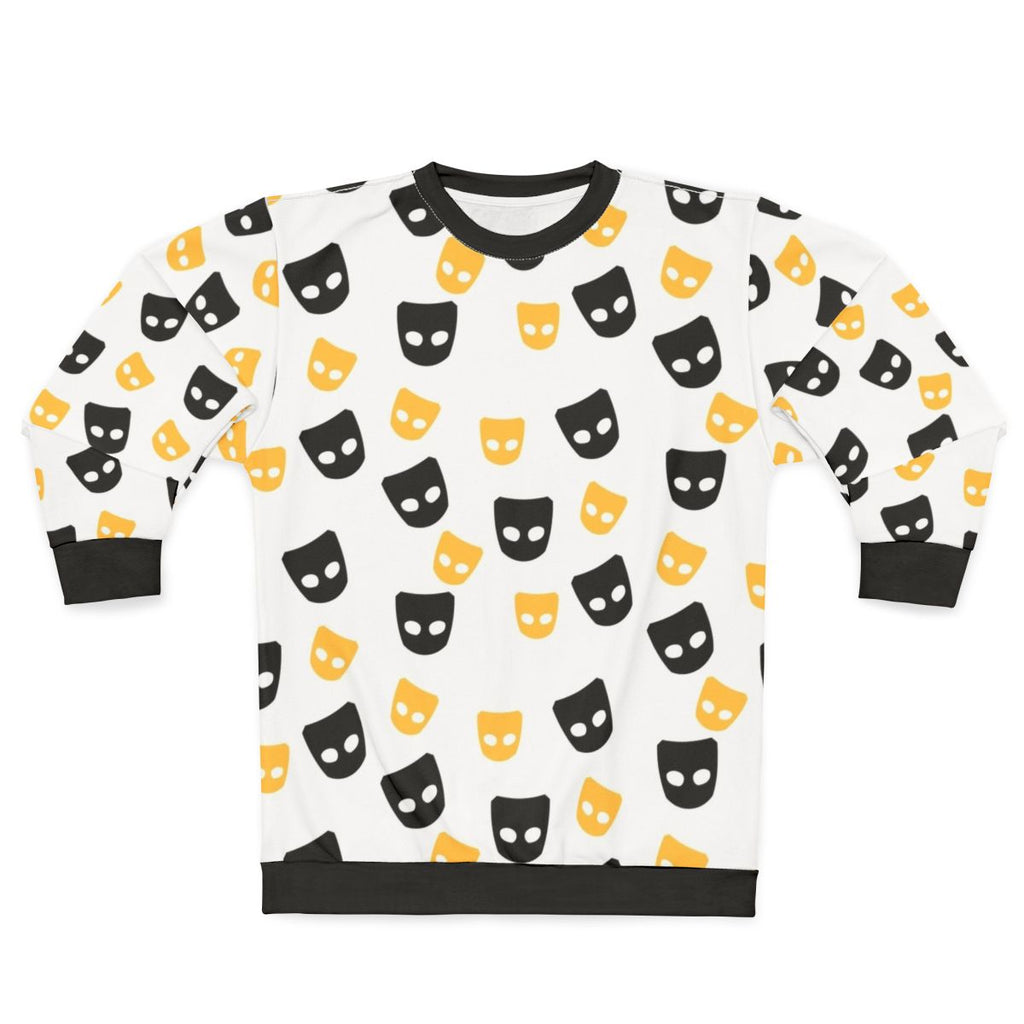 Grindr Pride Sweatshirt with Colorful Rainbow Design