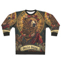 Grizzly bear feminist graphic sweatshirt