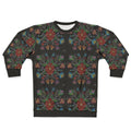 Happiness Sweatshirt with Growth of Indigenous Art from Saskatchewan, Canada