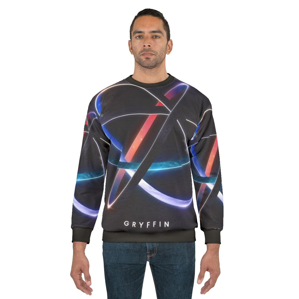 Gryffin sweatshirt with fantasy and magical design