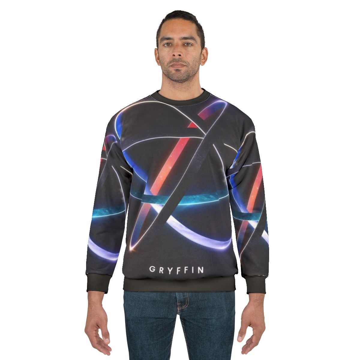 Gryffin sweatshirt with fantasy and magical design