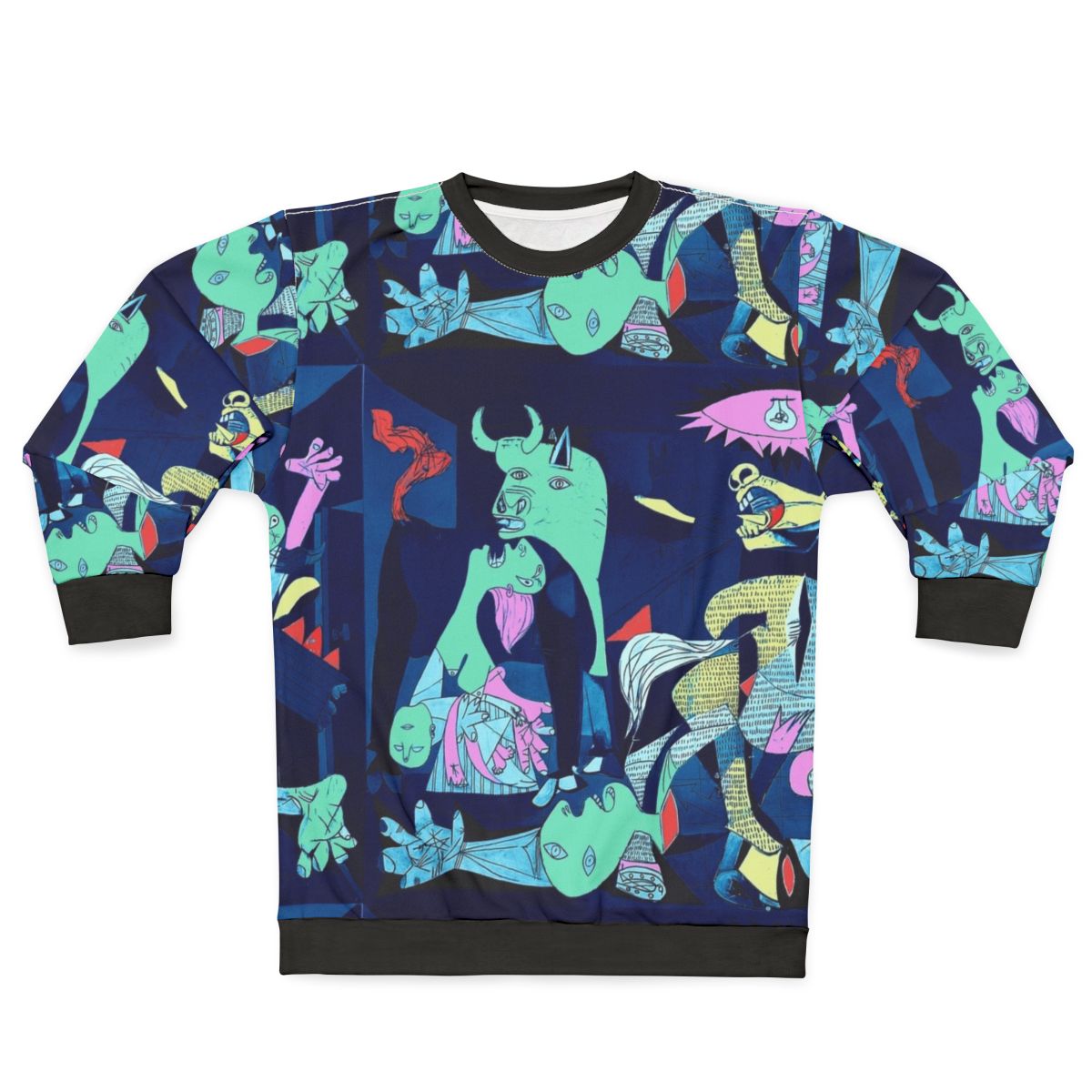 Guernica Pop Art Sweatshirt with Picasso Artwork