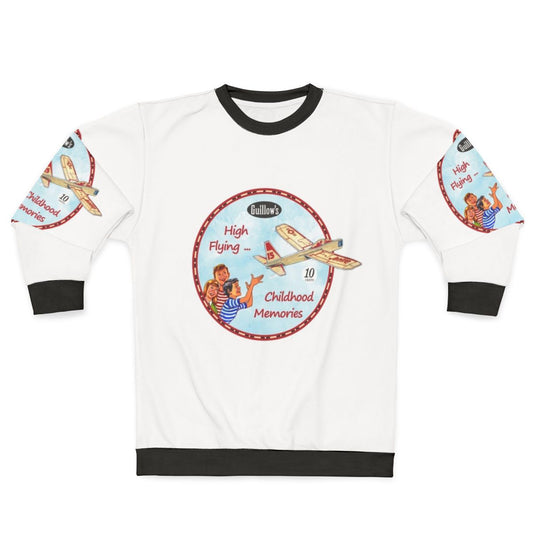 Guillow Retro Sweatshirt - Vintage-Style Apparel for Model Airplane Enthusiasts