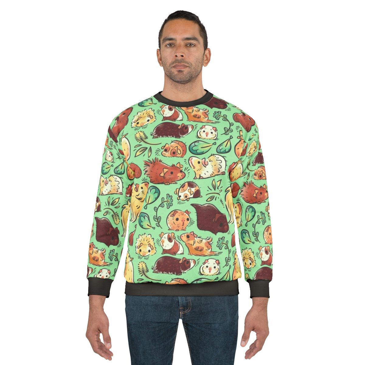 Cozy guinea pig huddle sweatshirt