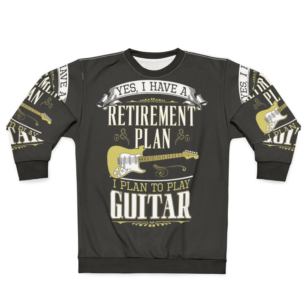 Vintage Guitar Retirement Plan Sweatshirt