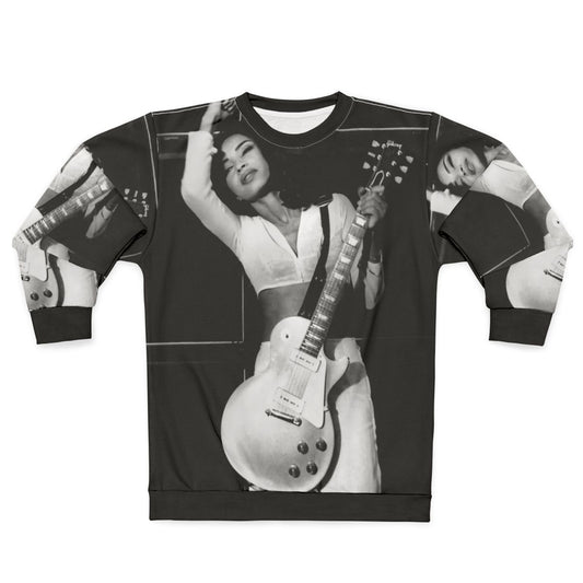 Sade inspired guitar aesthetic sweatshirt