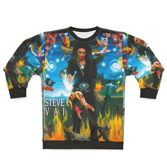 Steve Vai Inspired Guitarist Music Style Sweatshirt