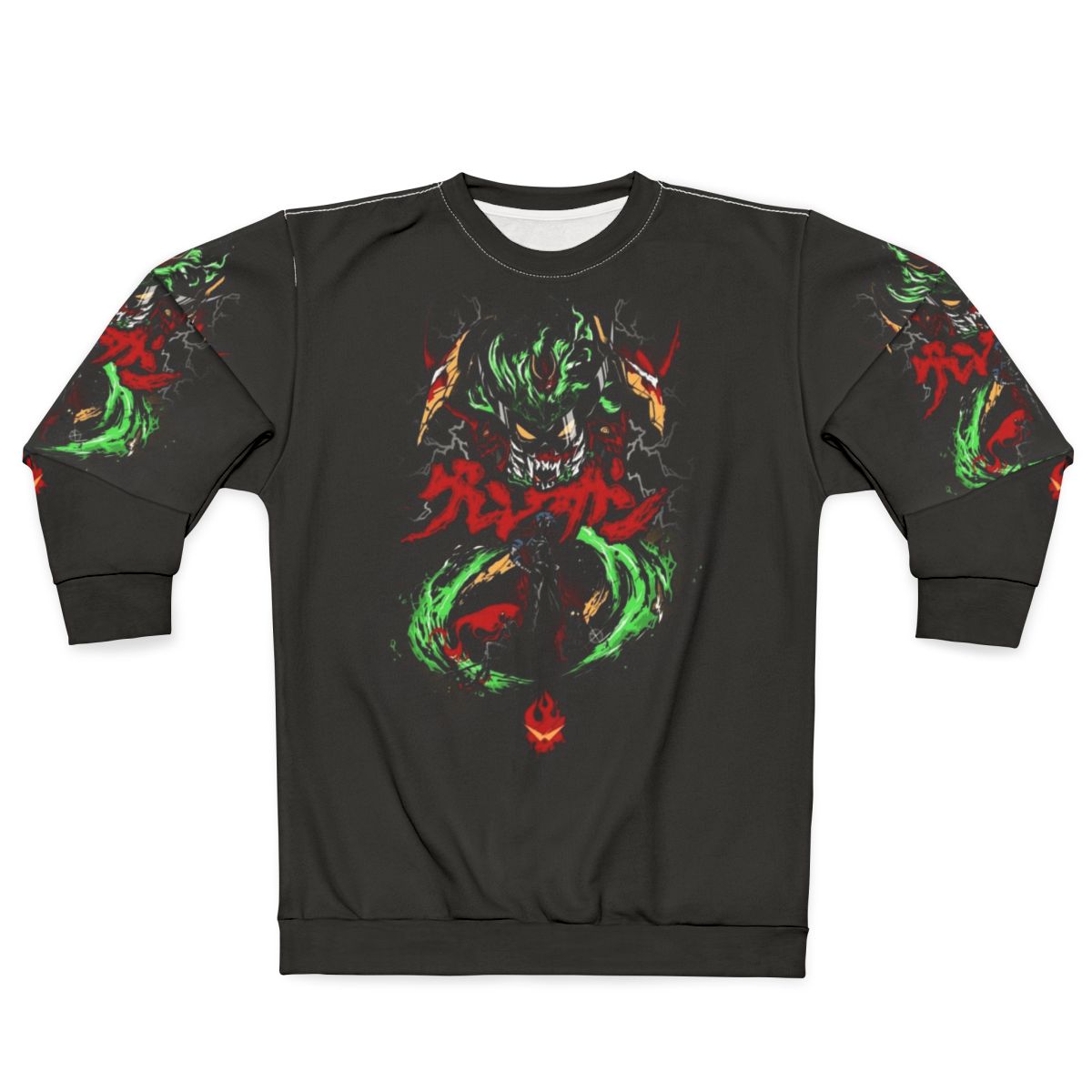 Gurren Lagann anime-inspired sweatshirt