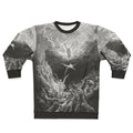 Gustave Dore's The Last Judgement Illustration on a Sweatshirt