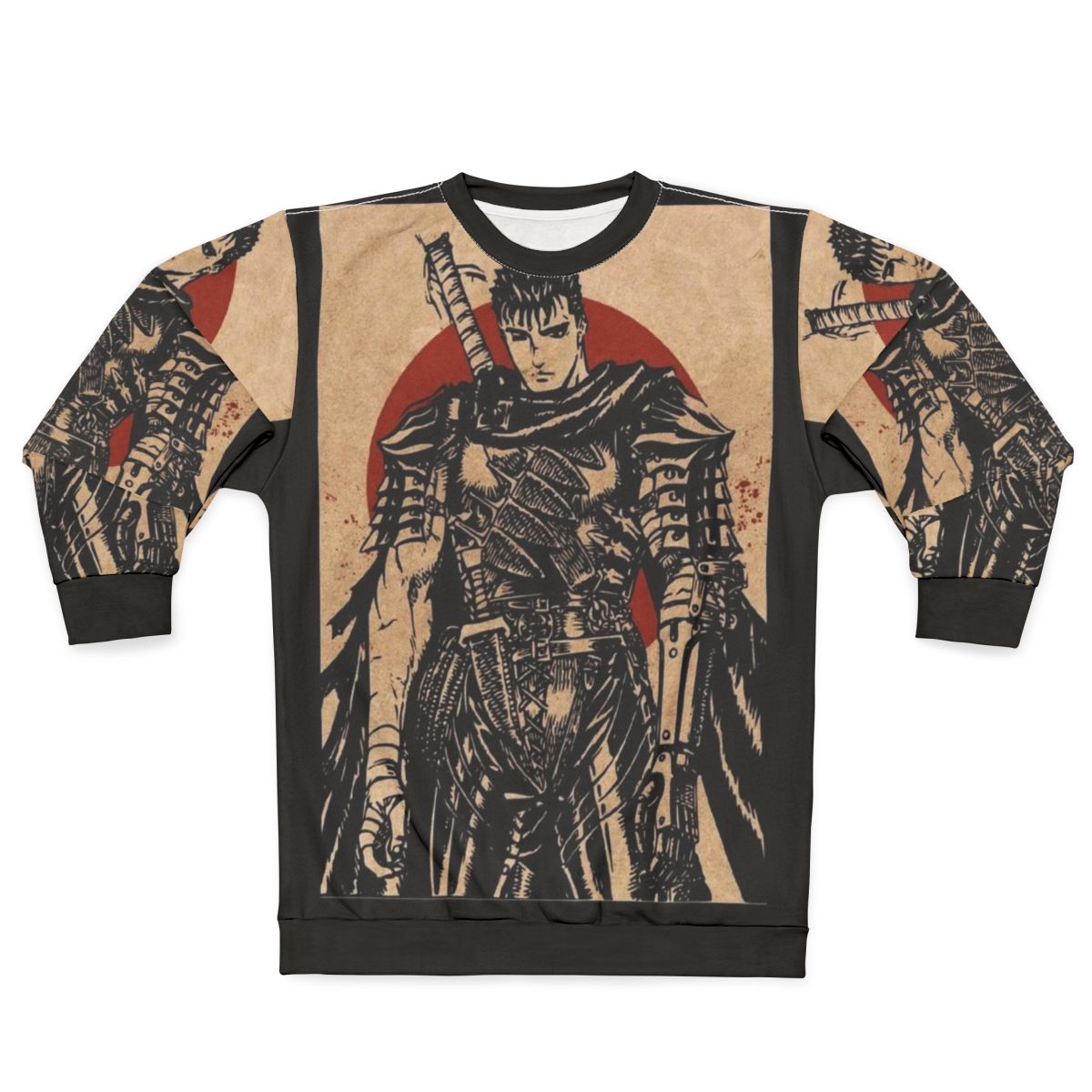 Guts in a Chinese style drawing classic sweatshirt