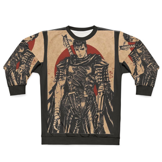 Guts in a Chinese style drawing classic sweatshirt