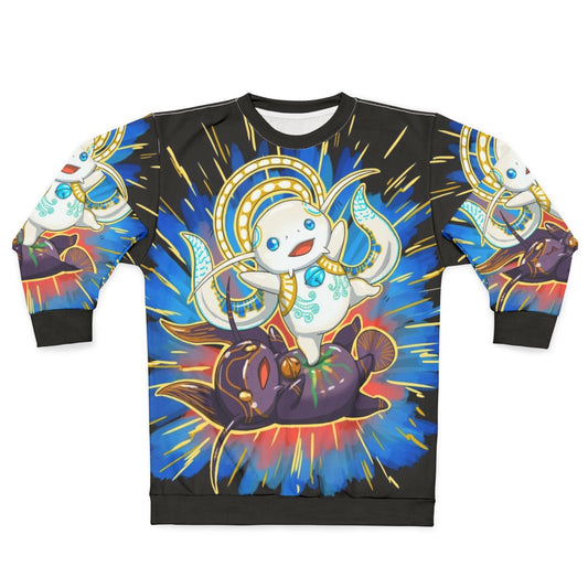 FFXIV Hydaelyn Kick Namazu Zodiark Sweatshirt