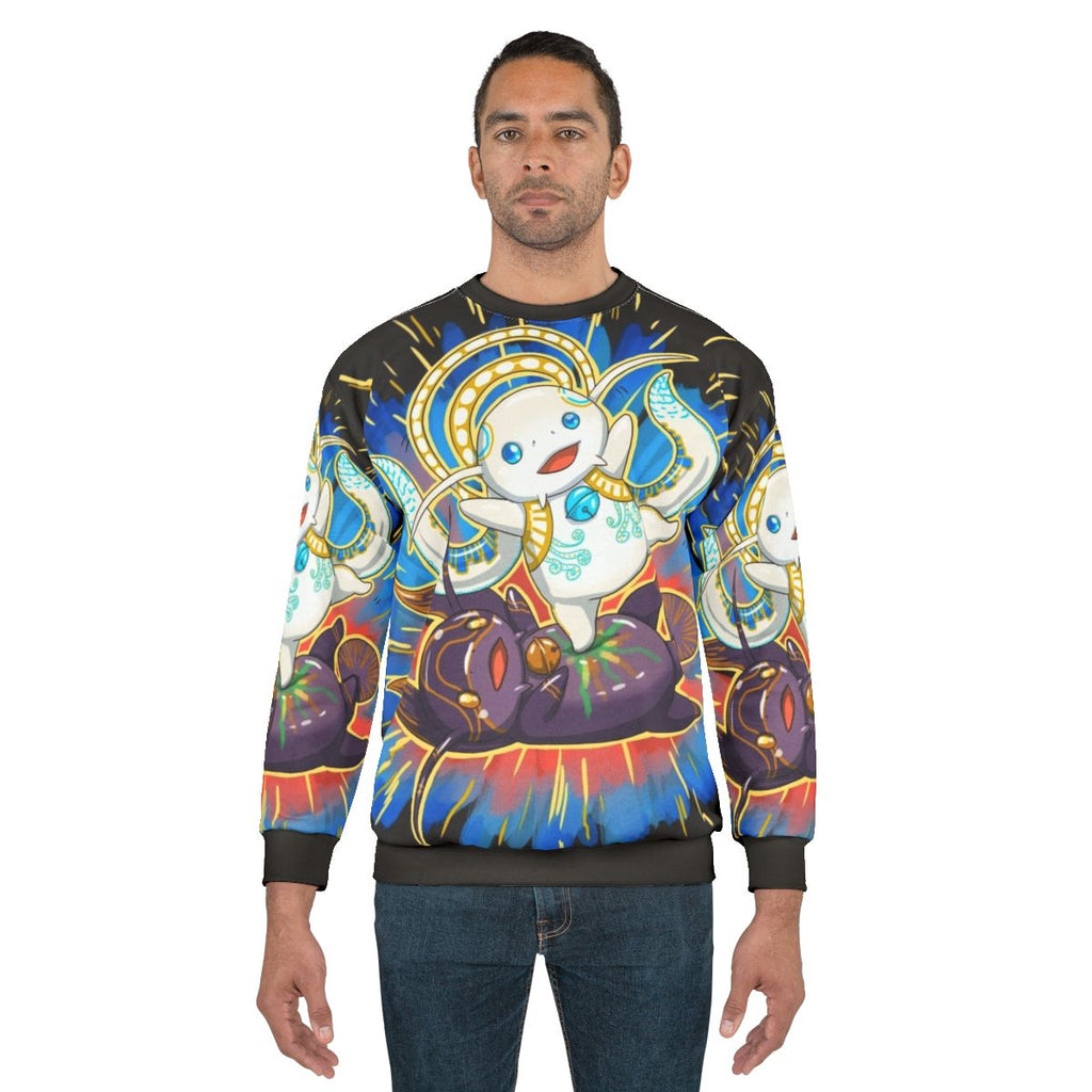 FFXIV Hydaelyn Kick Namazu Zodiark Sweatshirt
