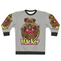 Hacker Time Sweatshirt with Puppet Character Design