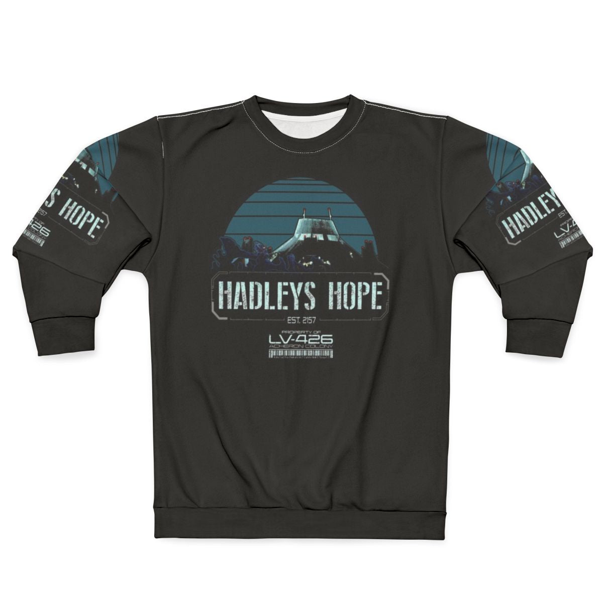 Aliens Lv426 Hadley's Hope Face Hugger Sweatshirt