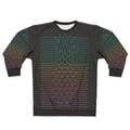 Hala Kahiki tropical sweatshirt featuring a minimalist pineapple graphic design