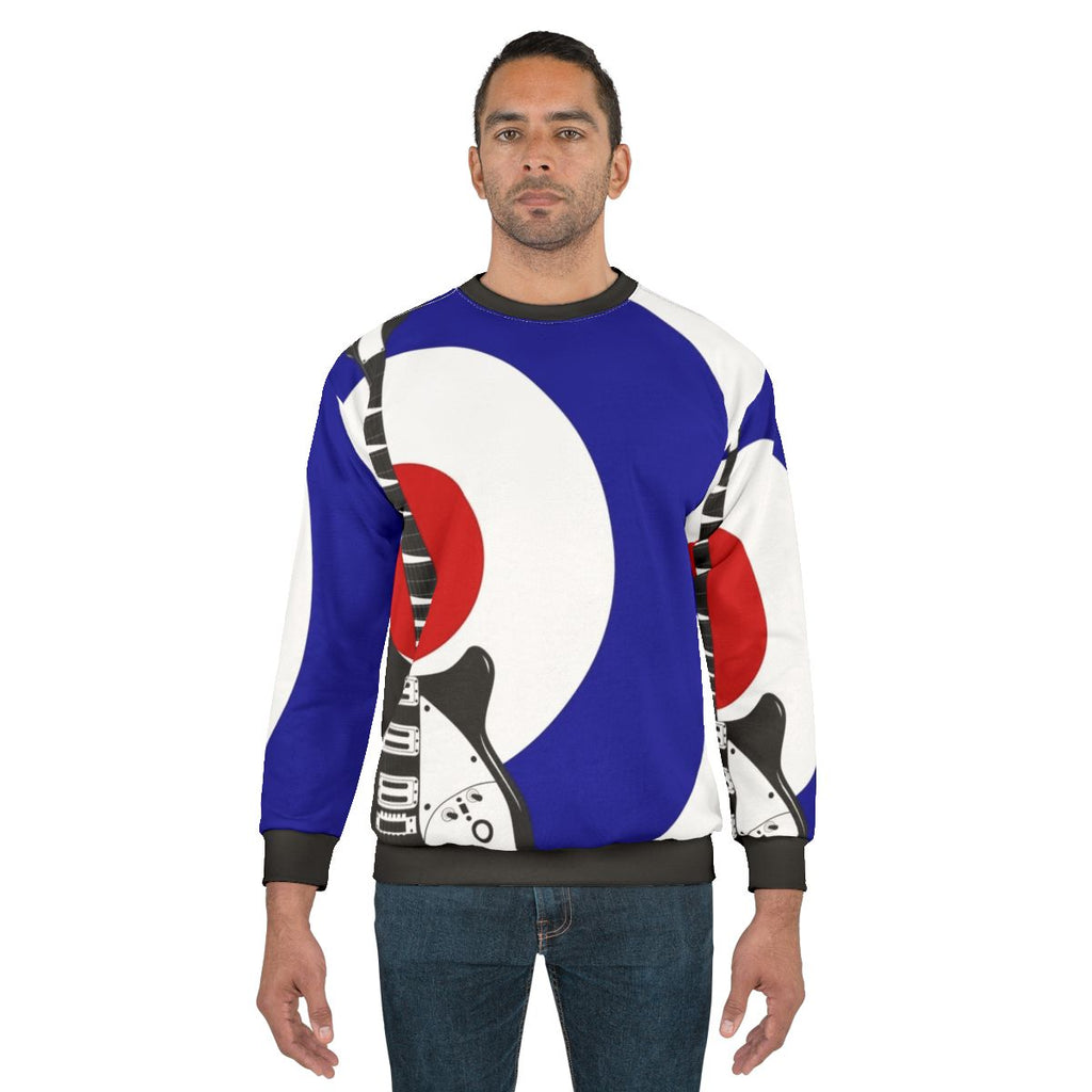 Half Rick Bullseye Sweatshirt featuring Mod Fashion Icon