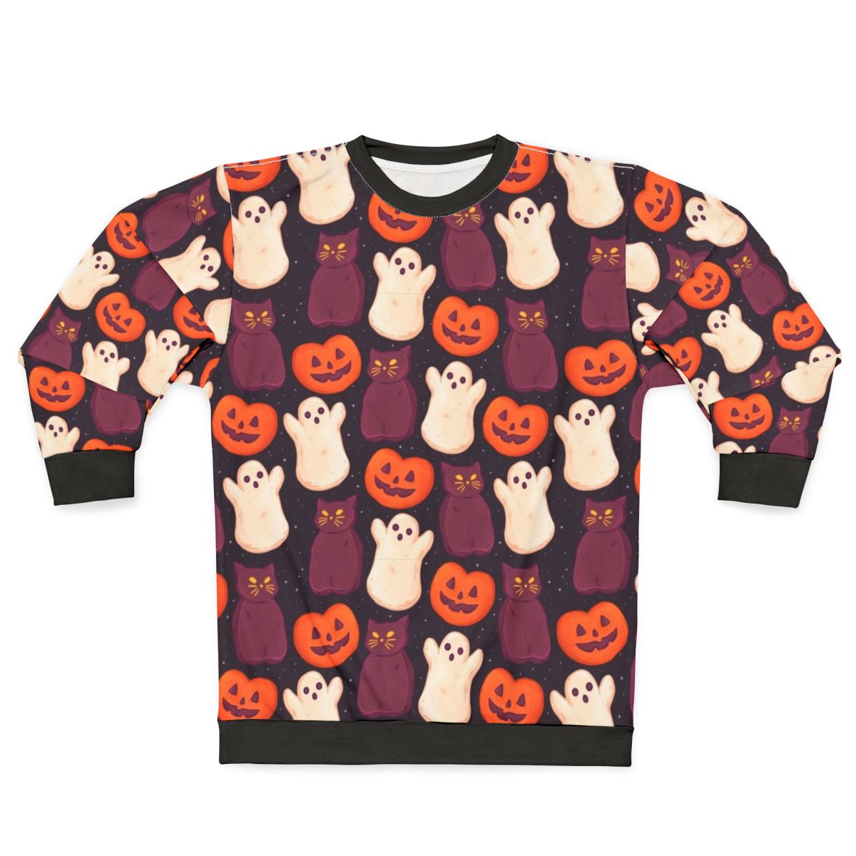 Spooky cute Halloween marshmallow sweatshirt
