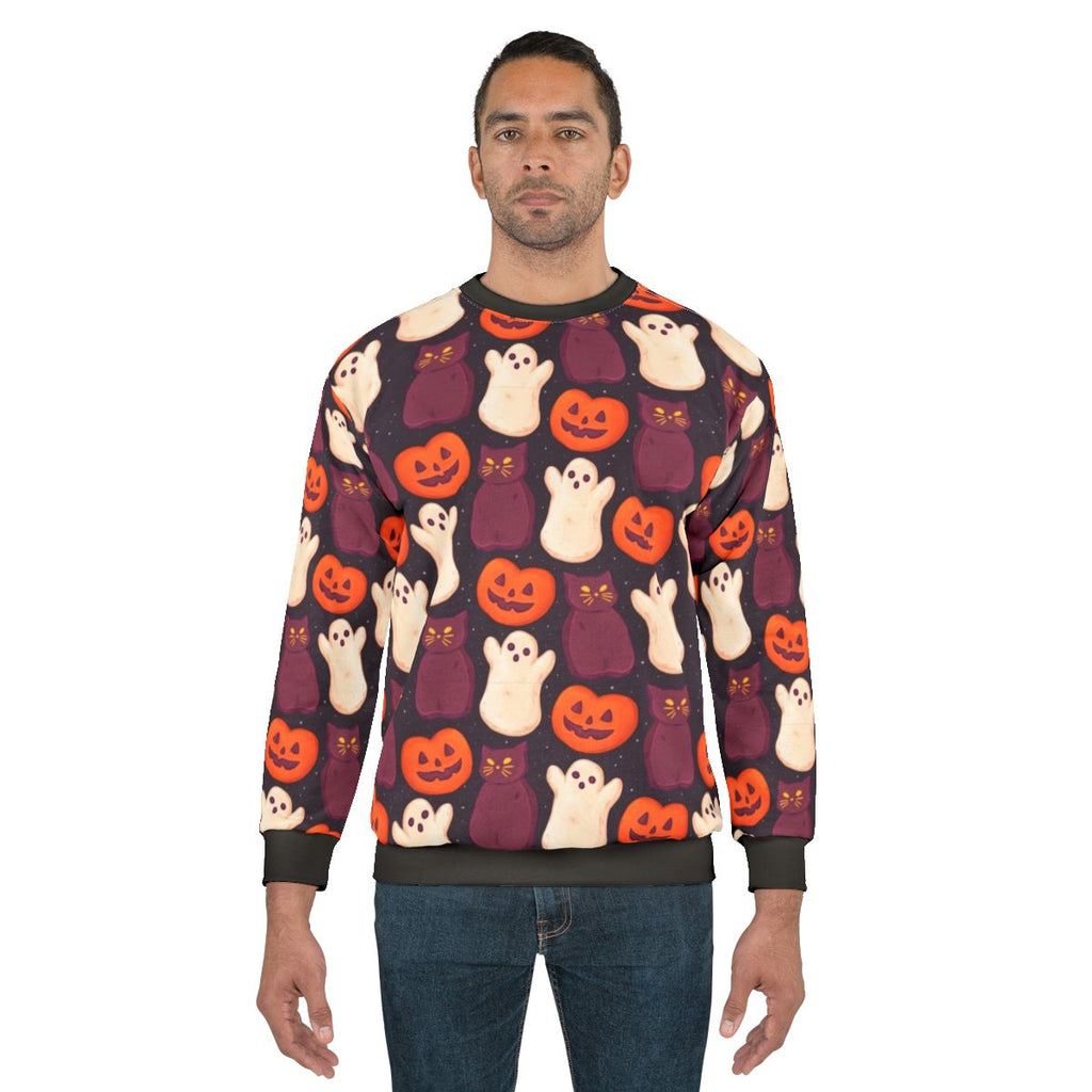 Spooky cute Halloween marshmallow sweatshirt