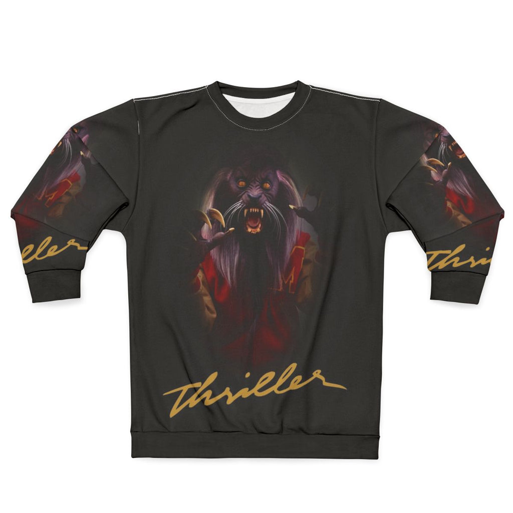 Thrilling horror Halloween werewolf sweatshirt