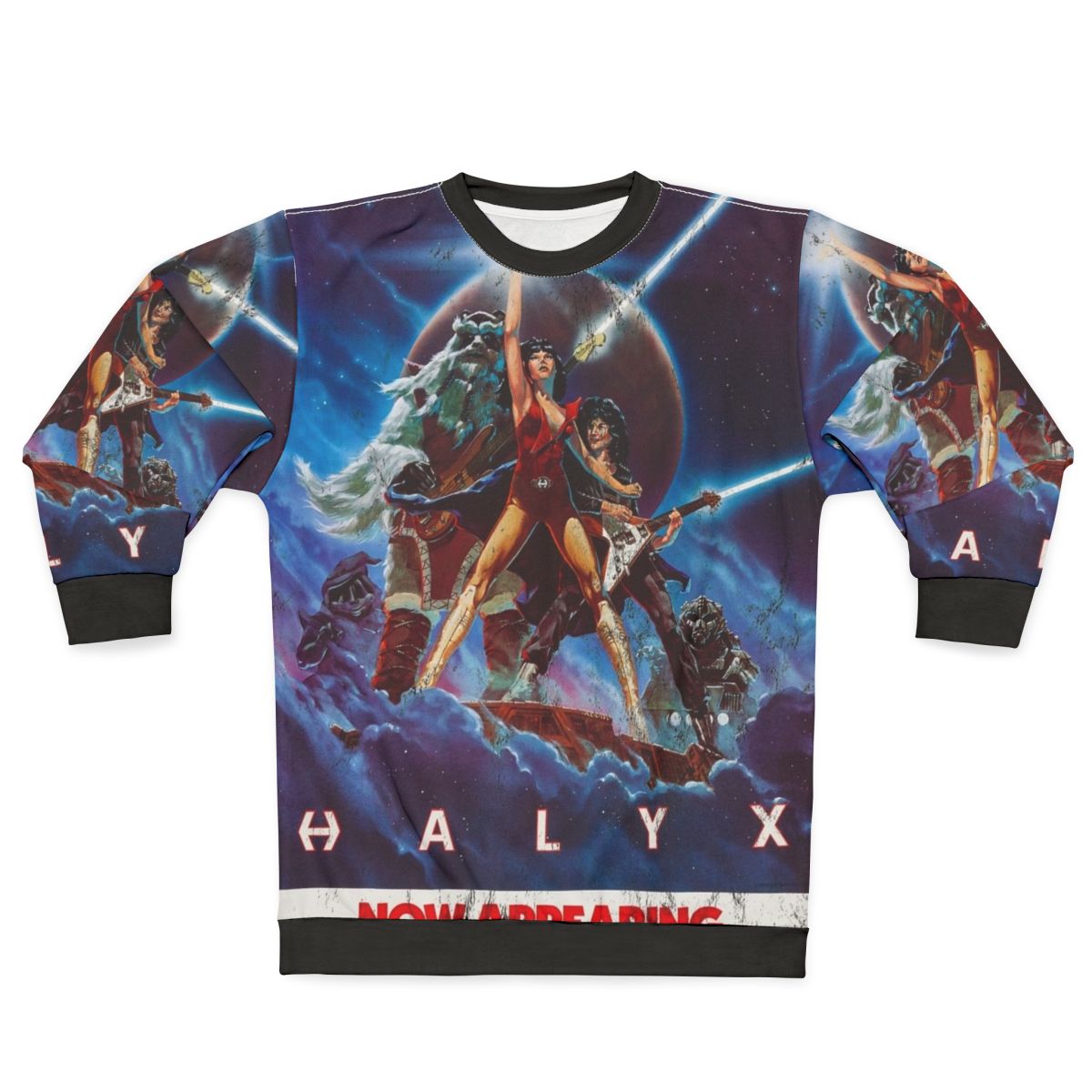 Vintage Sci-Fi Disney Sweatshirt with Faded Retro Design