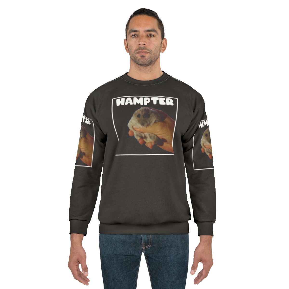 Hampter Meme Hamster Sweatshirt