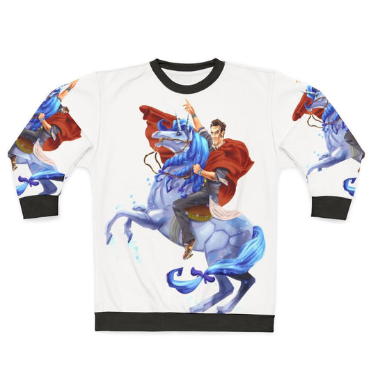 Handsome Jack Borderlands Sweatshirt with Buttstallion Design