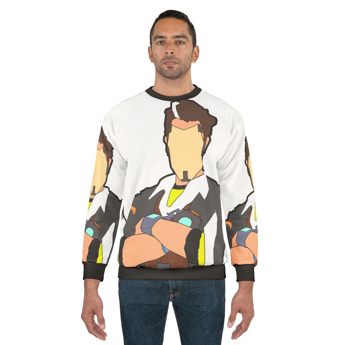 Handsome Jack Borderlands Themed Sweatshirt