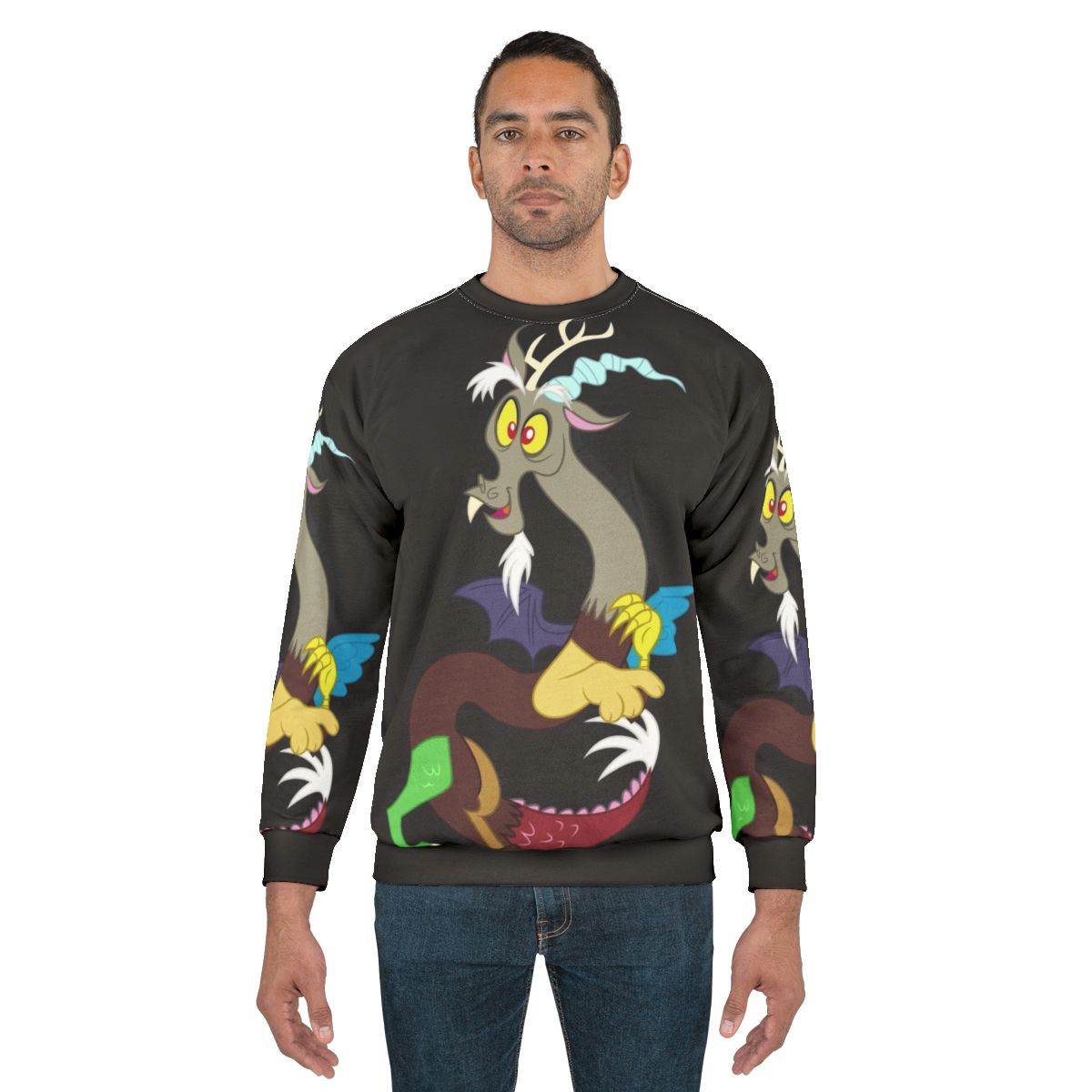 Happy Draconequus My Little Pony Discord Sweatshirt