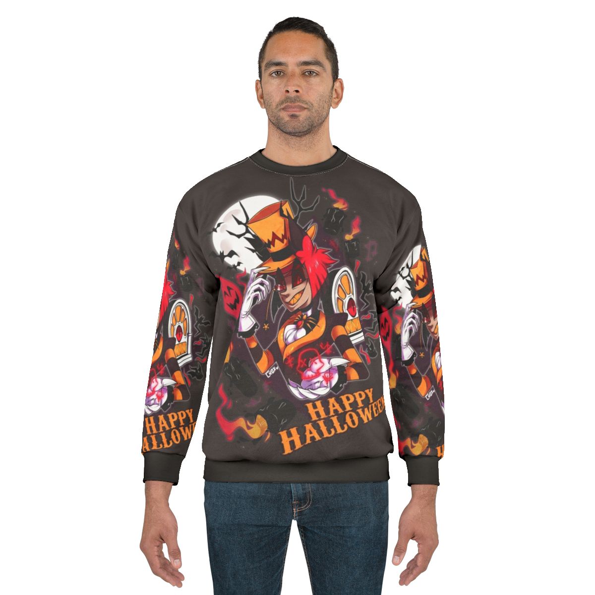 Hazbinhotel Alastor Halloween Sweatshirt