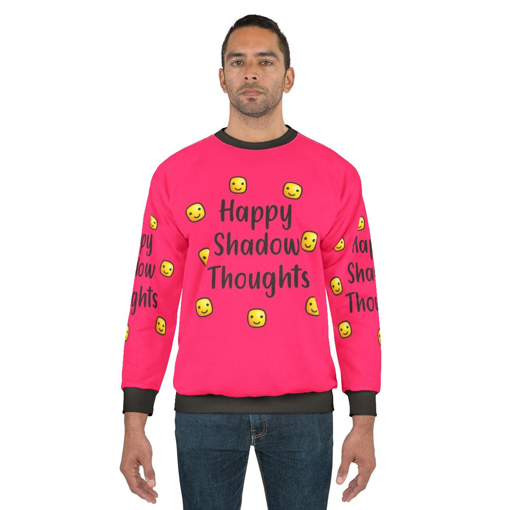 Happy Shadow Thoughts Inspirational Sweatshirt