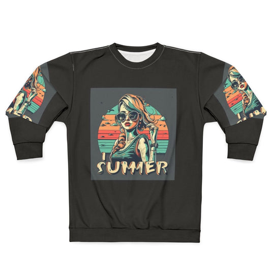 Comfortable and trendy summer sweatshirt for outdoor adventures and vacation