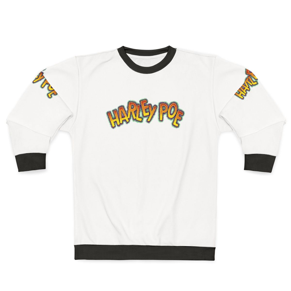 Harley Poe Folk Punk Band Retro Sweatshirt