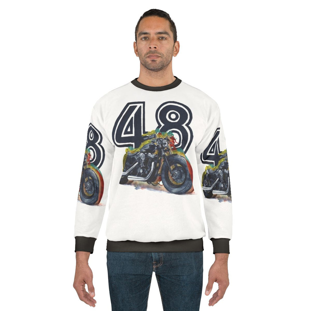 Harley Davidson 48 Motorcycle Sweatshirt