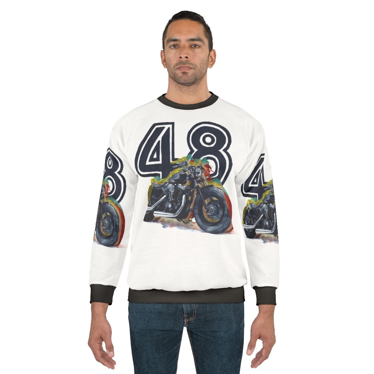Harley Davidson 48 Motorcycle Sweatshirt
