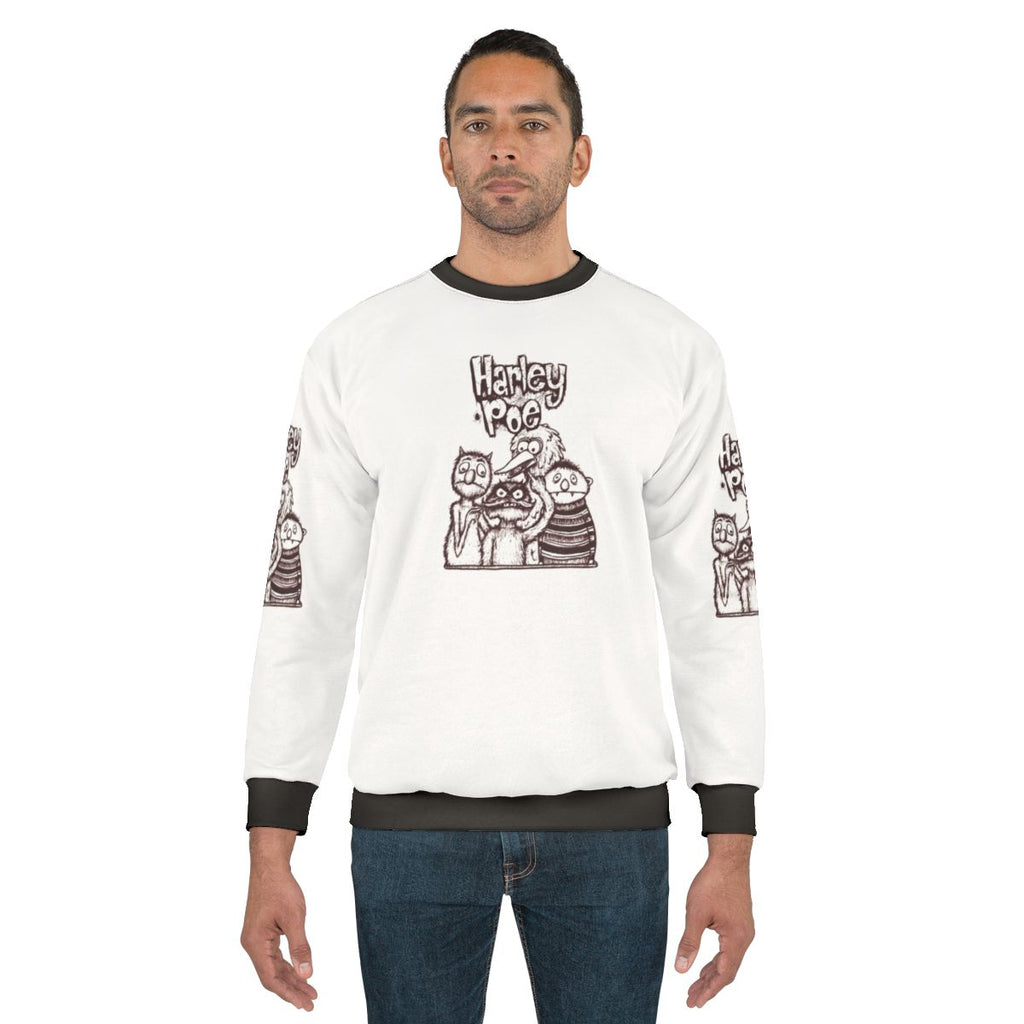 Harley Poe Folk Punk Rock Band Sweatshirt