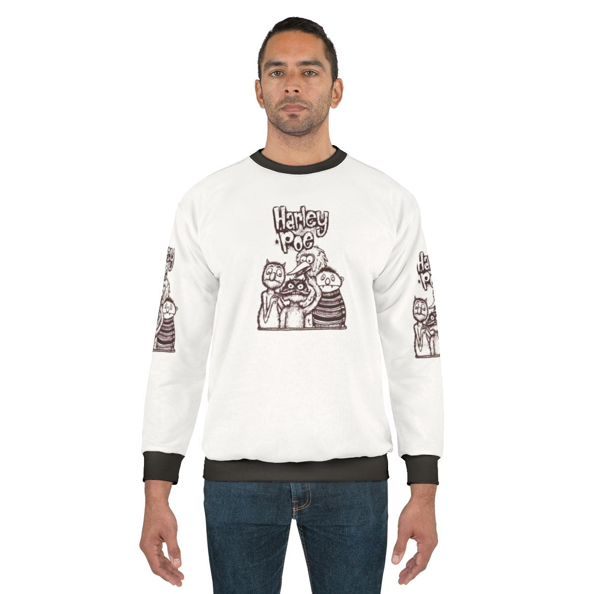 Harley Poe Folk Punk Rock Band Sweatshirt