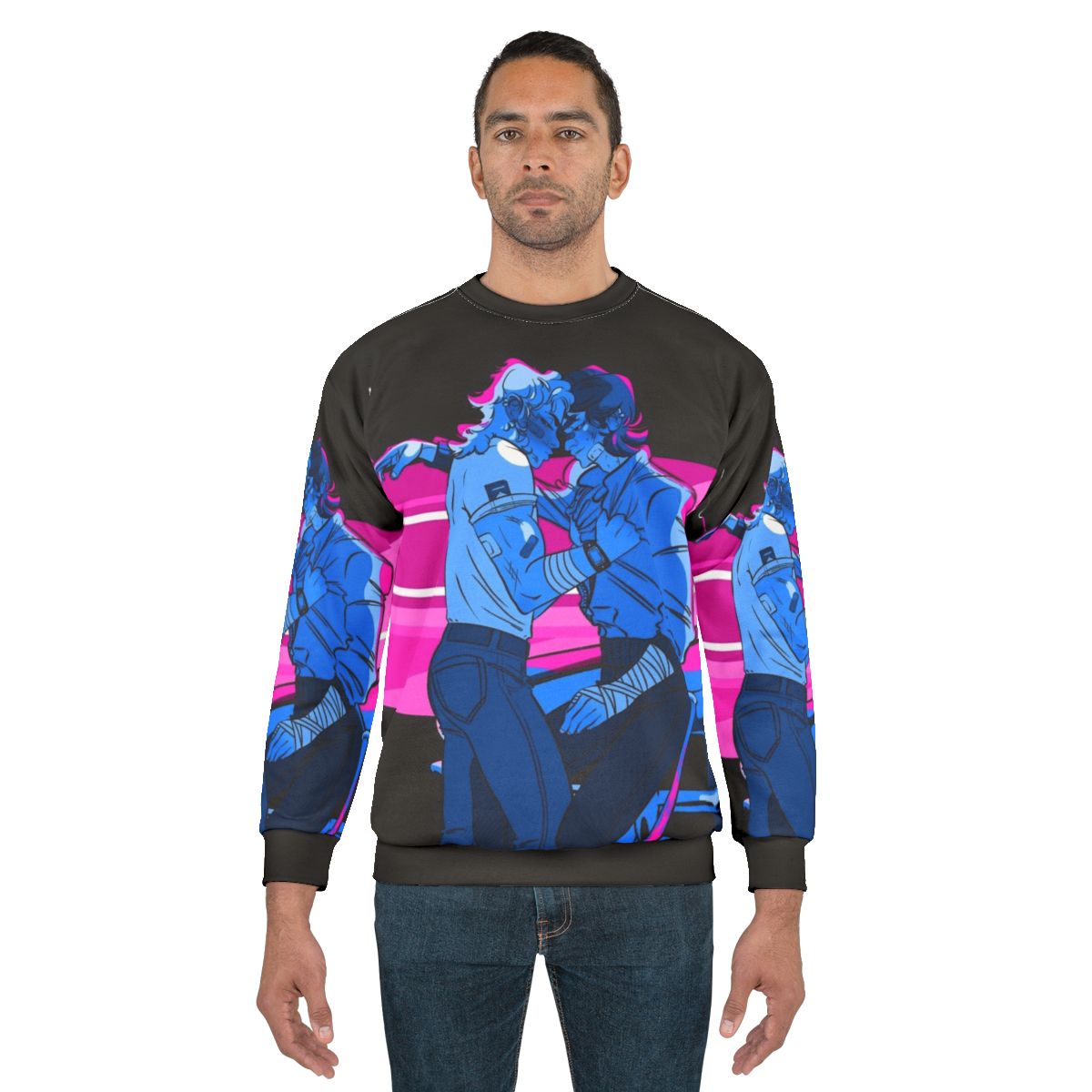 Harringrove Sunset in Blue Sweatshirt