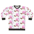 Haunted Astolfo bean plushie sweatshirt with gun