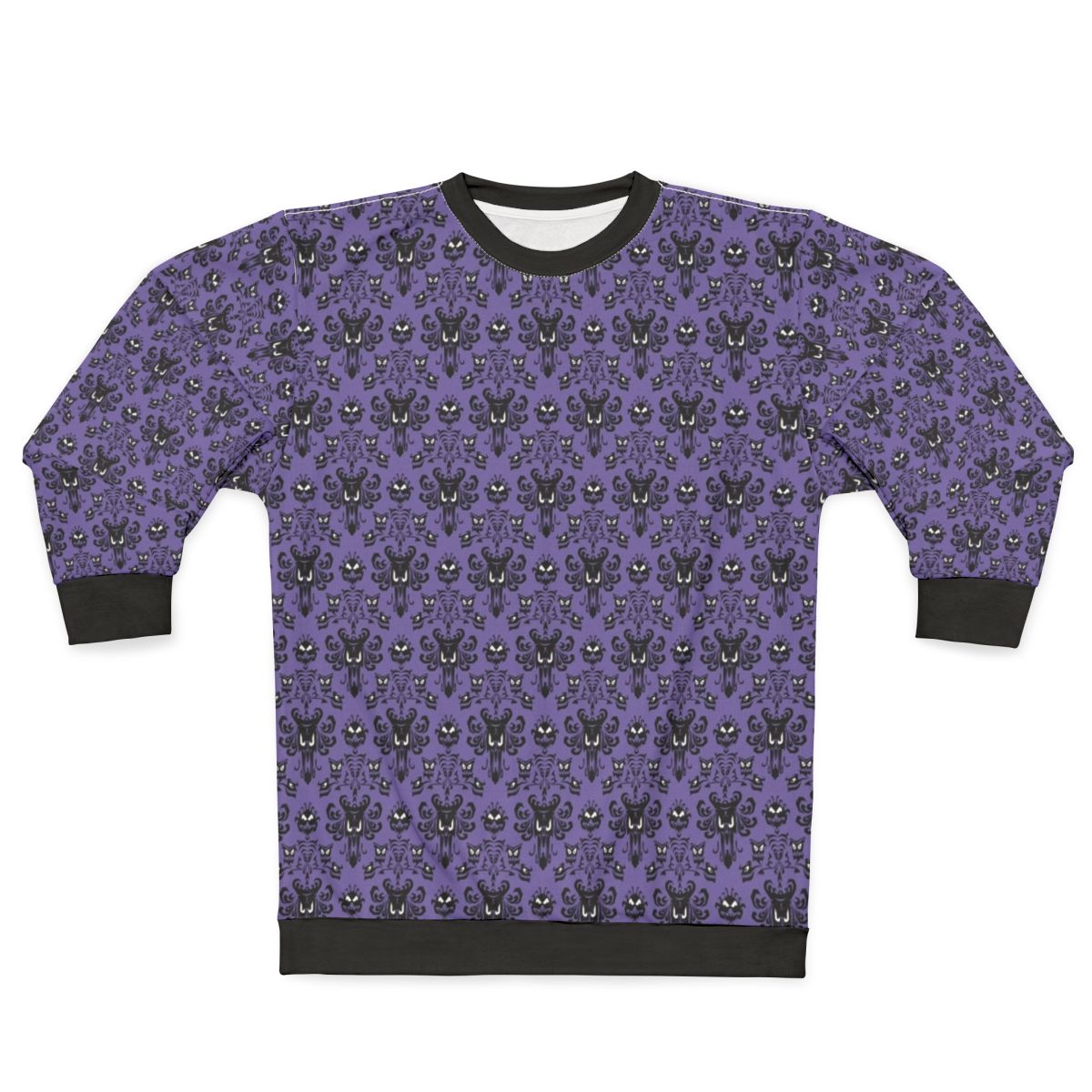 Haunted Mansion Wallpaper Tile Disney Sweatshirt