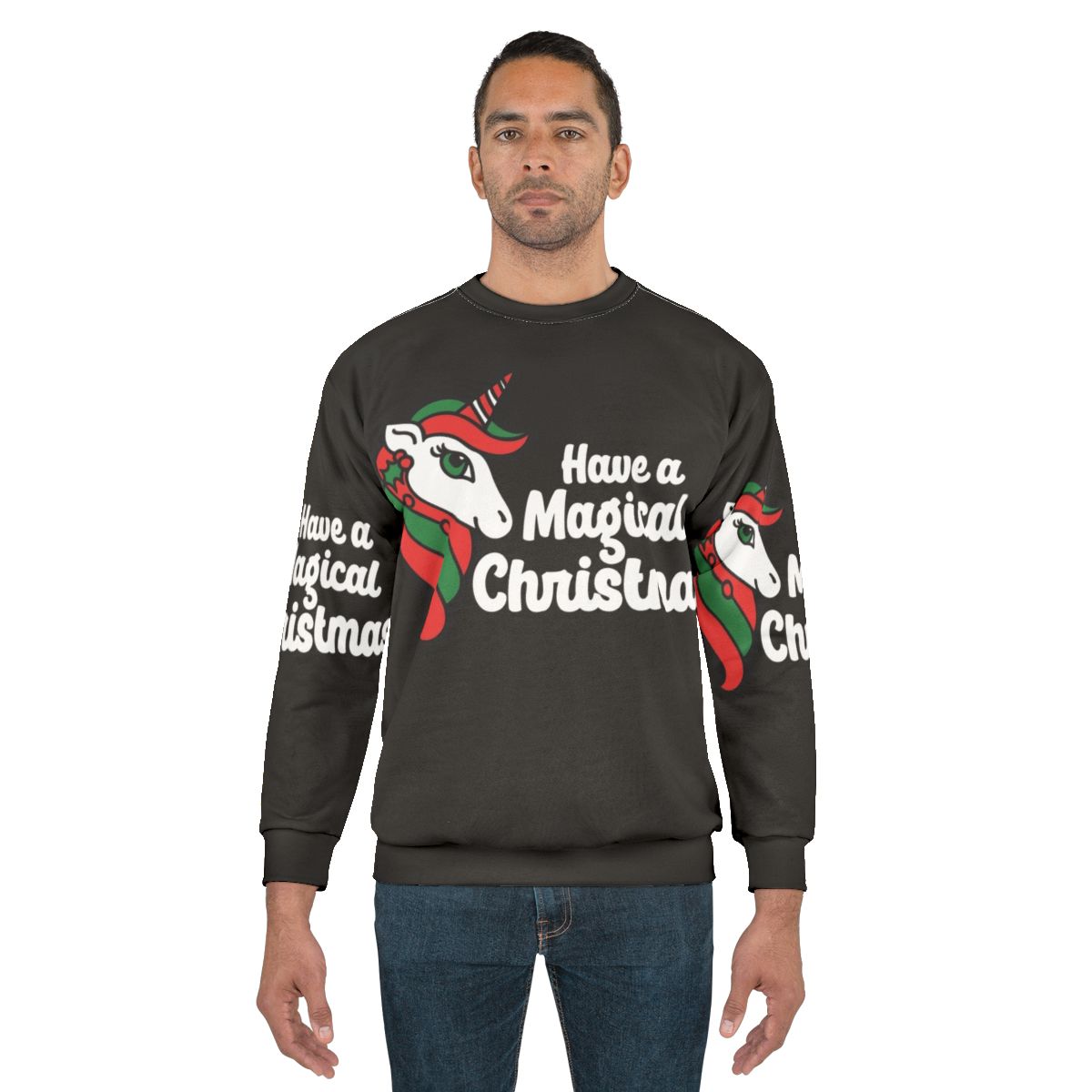 Magical Christmas Unicorn Sweatshirt