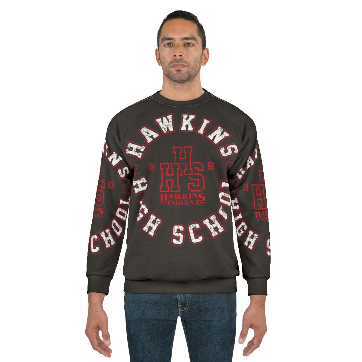 Stranger Things Hawkins High School Retro Sweatshirt