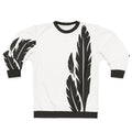Hawkmoon Destiny 2 Sweatshirt with Black and White Feather Design